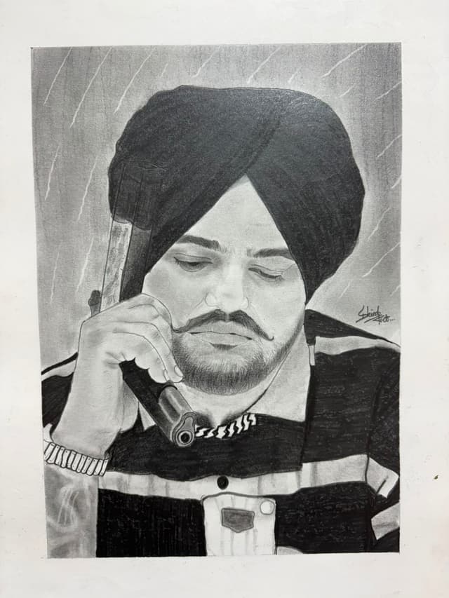 Artistic Soham portrait example