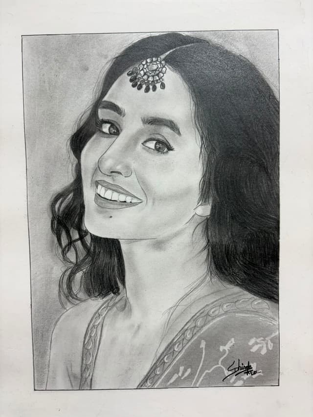 Artistic Soham portrait example